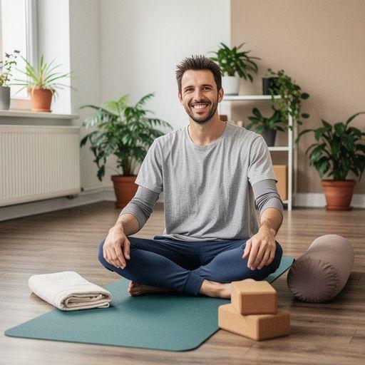 Un paisaje sereno con montañas que evocan paz y tranquilidad para la práctica diaria.